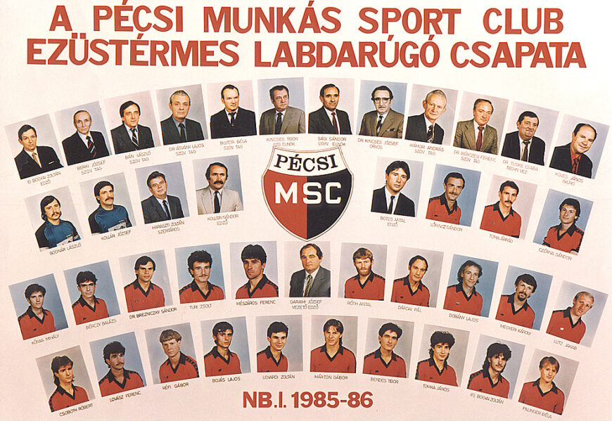 40 éve lett bajnoki ezüstérmes a PMSC!