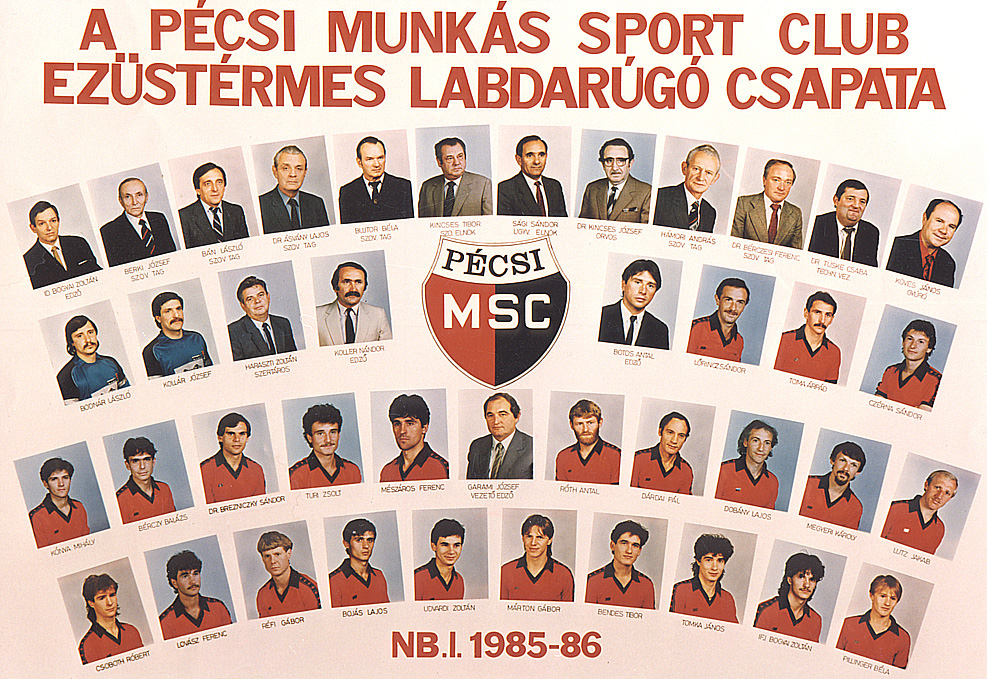 40 éve lett bajnoki ezüstérmes a PMSC!