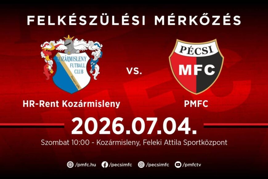 Az első edzőmeccs következik