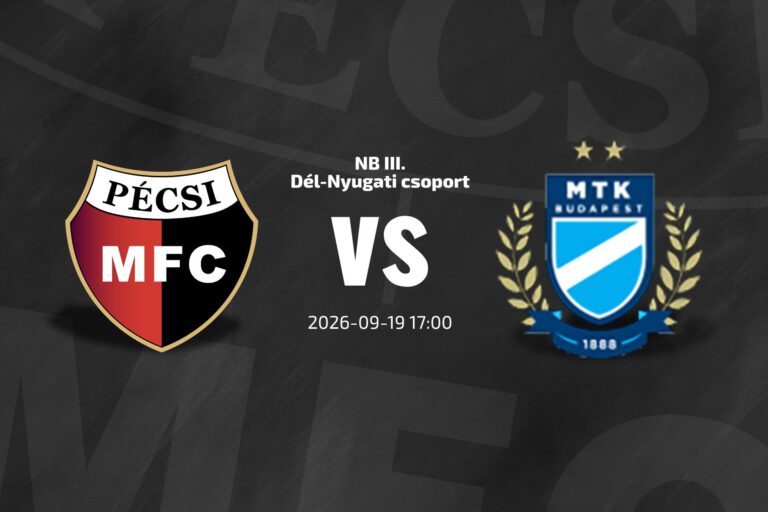 PMFC – MTK Budapest II